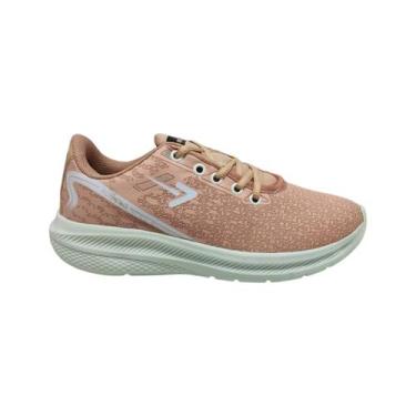 Imagem de Tenis box 200 esportivo bx2403 feminino, 37 BR, Nude, Branco