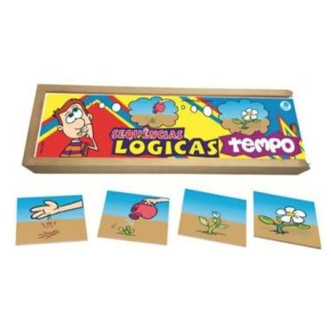 Imagem de SEQUÊNCIA LÓGICA TEMPO c/16 pçs - SIMQUE