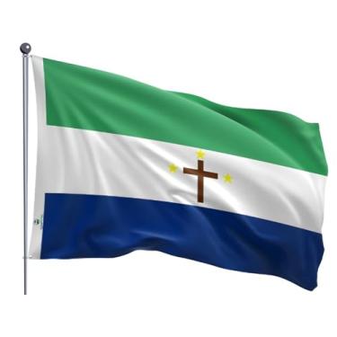 Imagem de Bandeira do Município de São Lourenço da Mata Dupla Face Estampada Tamanho 90x128cm