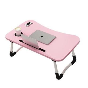 Imagem de Mesa Notebook Portátil Cama Sofá Estudo Com Porta Copo e Celular - Xwa