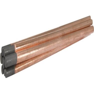 Imagem de Eletrodo de Carvão Grafitado Cobreado 3/8" c/ 50 pç Vonder