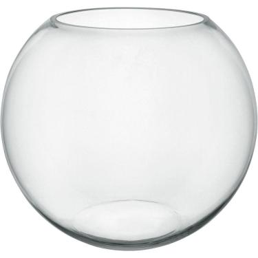 Imagem de Vaso Decorativo Enfeite Casa Homeco Vidro 34x40 Transparente