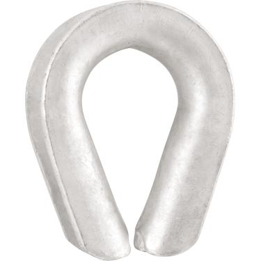 Imagem de Anilha p/ cabo de aço 3/8" pesado galvanizada Vonder Plus