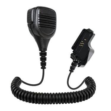 Imagem de Microfone de alto-falante remoto – IP55 resistente à água, conector de áudio de 3,5 mm, portagem de vento, intrinsecamente seguro, compatível com Motorola OEM PMMN4051B XTS5000, XTS2500, XTS1500 Radio