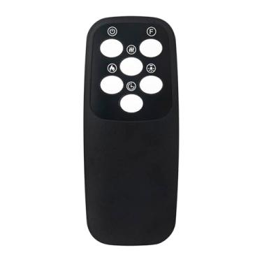 Imagem de ALLIMITY Substitua o controle remoto adequado para aquecedor elétrico de inserção de lareira Intertek 3D IF-50FSB IF-60FSB IF-40FSB, para Oneinmil IF-1340TCL IF-1350TCL IF-1330TCL H20011