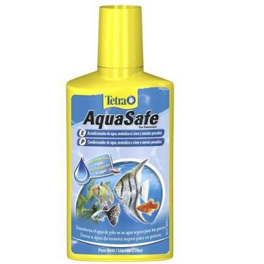 Imagem de TETRA AQUASAFE 250ML - Neutraliza O Cloro E Metais Pesados