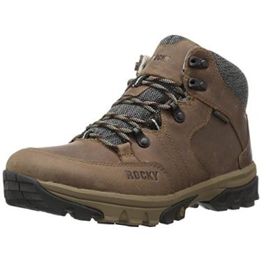 Imagem de ROCKY Bota feminina de cano médio Rks0301, Marrom, 9 Wide