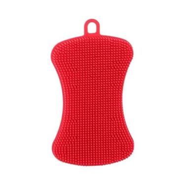 Imagem de Esponja De Silicone Para Cozinha, Escova De Limpeza Doméstica, Acessór
