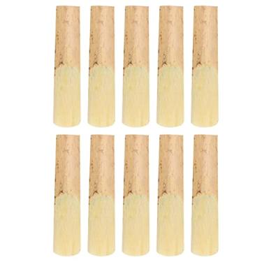 Imagem de LiebeWH Palhetas de Saxofone Bambu Alto Sax Reed Strength 2.5, Desempenho Estável de, Capa Protetora de Plástico Incluída, Adequada para Acessórios de Saxofone, Instrumento Musical