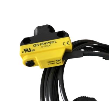Imagem de Aoleaby Sensor fotoelétrico QS18VP6DL Sensor fotoelétrico difuso inverso QS18VP6DL Sensor de distância do interruptor fotoelétrico