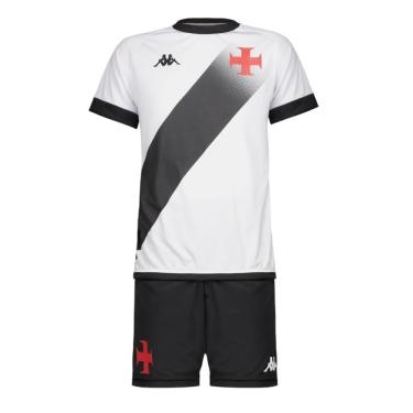 Imagem de Conjunto Kappa Vasco Supporter Graphik Infantil
