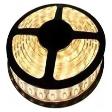 Imagem de Fita Led Rolo 5m 3528 Branco Quente Dupla Face Prova D'agua