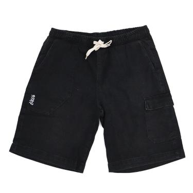 Imagem de Bermuda ÖUS Jeans 15 Plana - Preto-Masculino