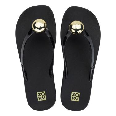 Imagem de Chinelo de Dedo Feminino Tiras Finas Macio Casual Zaxy Pin