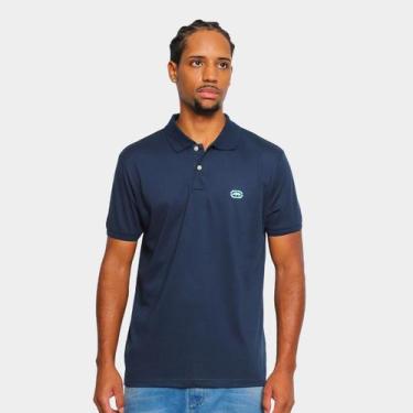 Imagem de Camisa Polo Ecko Basic Masculina, Marinho, G