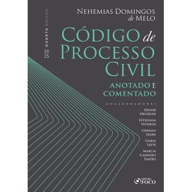 Imagem de Livro - Código de Processo Civil - Anotado e Comentado - 4ª Ed - 2025
