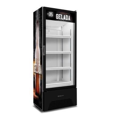 Imagem de Cervejeira Porta de Vidro 434 Litros Metalfrio VN44AH Preto 220V
