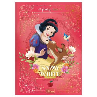 Imagem de Caderno Colegial Brochura Princesas da Disney 17,6 x 23,9cm 80 Folhas 