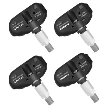 Imagem de CDWTPS 06421-S3V-A04 sensor de pressão de pneu, sensor TPMS para Acura TL MDX RL 2005-2008 Honda Ridgeline Odyssey Pilot 2005-2014 (4 unidades)