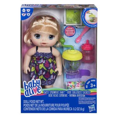 Imagem de Boneca Baby Alive Papinha Divertida Loira Hasbro