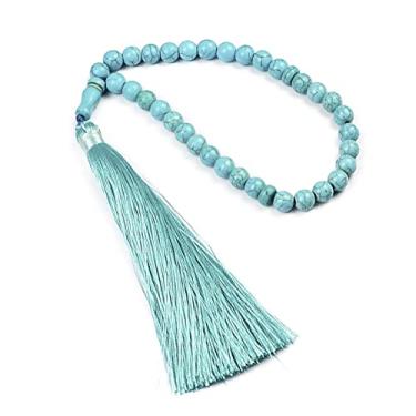 Imagem de 33/99 contas contas de oração muçulmana pulseira borlas pingente rosário joias religiosas pulseira ornamento pingente de carro, one size, Zinco, Sem Pedra Preciosa