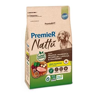 Imagem de PREMIER NATTU FILHOTE FRANGO E MANDIOCA 10,1KG