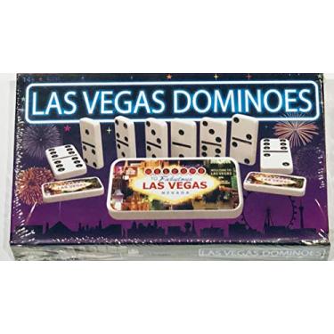Imagem de Las Vegas Double Six Dominoes Set