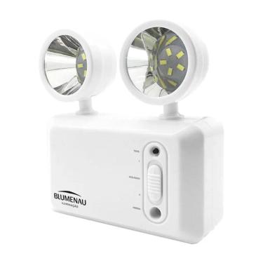 Imagem de Luminária De Emergência Led Blumenau 600 Lúmens