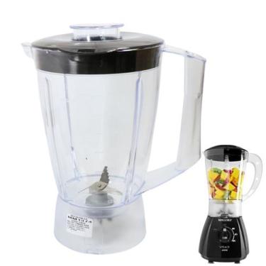 Imagem de Copo de Liquidificador Mallory VITA 3 VITA 5 VITA MAIS Preto - Microma