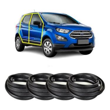 Imagem de Kit Borracha De Vedação Da Porta Ecosport 2012 Em Diante - Disk Bor