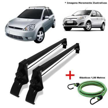 Imagem de Rack Teto Vhip Fiesta Hatch Sedan 03 À 15 E 1 Elastico Corda