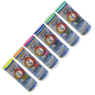 Imagem de 02 Corante Lumy Fluorescente p/ Poliamida 45g Corante Tupy, Amarelo Fl