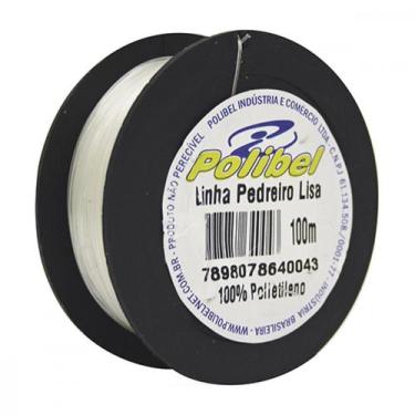Imagem de Linha Pedreiro Polibel Lisa C/100Mt - Kit C/12 Unidades