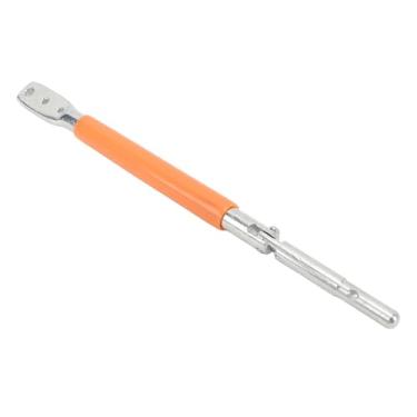 Imagem de Curva de Torção de Arame de 3 Orifícios, Ferramenta de Torção para Fixar Fio, Ferramenta de Mão Multifuncional Com Aço Sólido, Alça de Silicone Laranja para Malha, Cercas e Muito