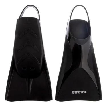 Imagem de Nadadeira Pé de Pato de Natação Cetus Marlin Preto GG