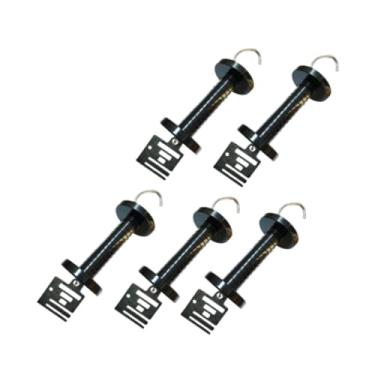 Imagem de shamjina 5 peças de alças de mola isoladas, de cerca elétrica leve e portátil, acessórios para cercas agrícolas e de rancho