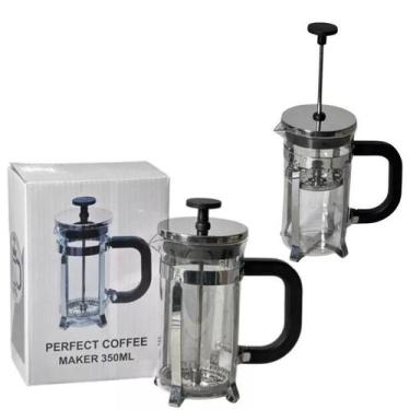 Imagem de Cafeteira Manual Inox Prensa Francesa Café Fresco E Saboroso - Fratell