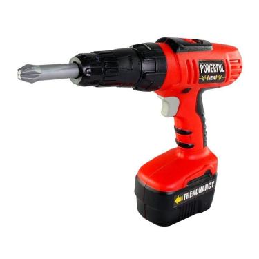 Imagem de Parafusadeira De Brinquedo Com Luz Faz De Conta Construtor