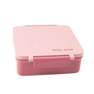 Imagem de Bento Box com 3 Divisórias e Pote Térmico Rosa Büp One - BUP ONE