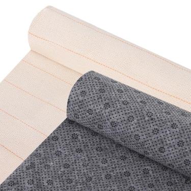 Imagem de Pano de tufos primários de 203 x 101 cm com linhas marcadas, tecido antiderrapante com tufos de 203 x 101 cm, kit de pano de monge grande, suprimentos para fabricação de tapetes, conjunto de