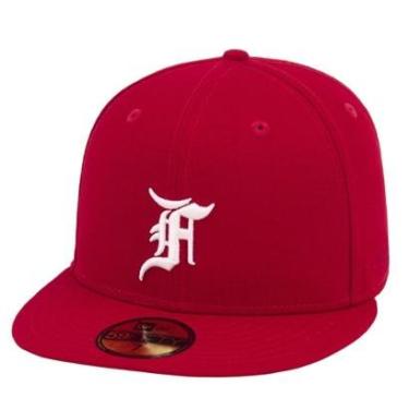 Imagem de Bone New Era 59FIFTY Fitted Fear of God Essentials Cincinnati Reds MLB-Masculino