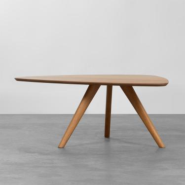 Imagem de Mesa de Centro Orla Orgânica Cinamomo - 90cmx60cmx35cm