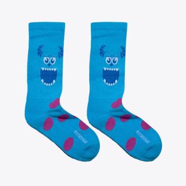 Imagem de Meia Lupo Disney Sullivan 16310-005, Azul, G (39-43)