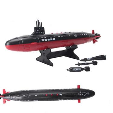 Imagem de Modelo: Submarino DAGIJIRD Navy Seawolf, escala 1:350, com 3 torpedos