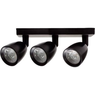 Imagem de Spot Led Direct Mr16 3X4W 6500K Preto - Base Linear