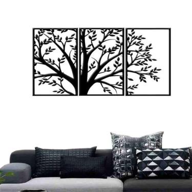 Imagem de Quadro Decorativo Árvore 6Mm Vazado - Mdf