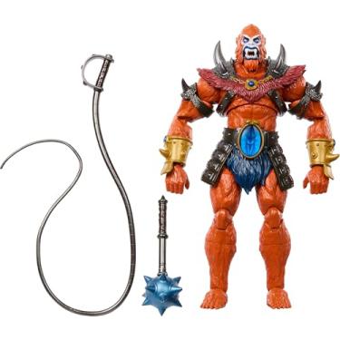 Imagem de Masters of the Universe Boneco Masterverse de 17 cm, New Eternia Beast Man, Motu Toy Villain, Skeletor Henchman, 30 articulações