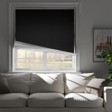 Imagem de Cortinas Blackout NIGHTON 100% Blackout 74x122cm 1 painel