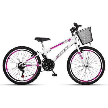 Imagem de Bicicleta Aro 24 Axtek Sport Gold V-Brake Mtb 21V Feminina-Feminino
