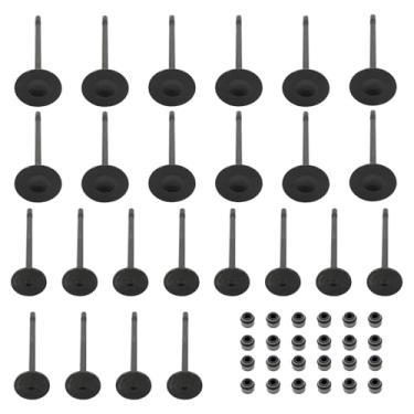 Imagem de DriveFix Válvulas de admissão e escape do motor para Dodge Avenger Challenger Charger Durango Grand Caravan Journey Ram 1500 CV ProMaster Jeep Grand Cherokee Wrangler Chrysler 200 300 Town & Country